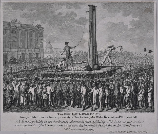 XVI. Lajos király kivégzése