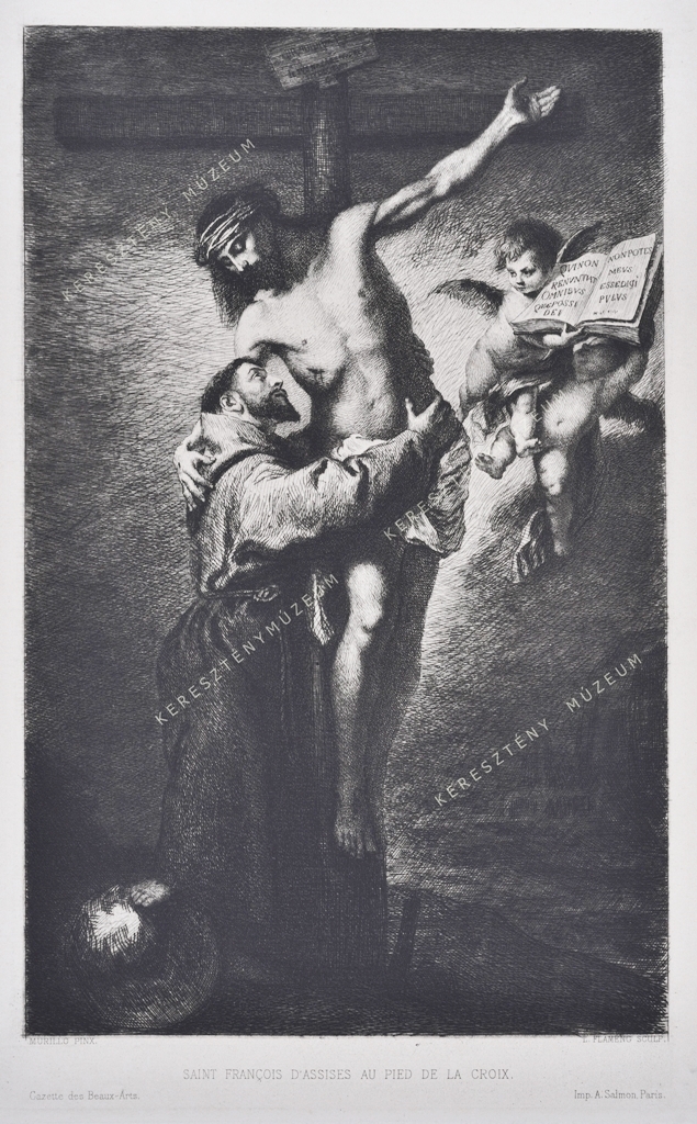 Szent Ferenc a megfeszített Jézussal