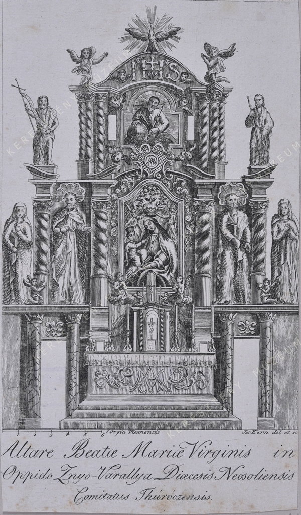 A túróci (znióváraljai) Boldogasszony oltára