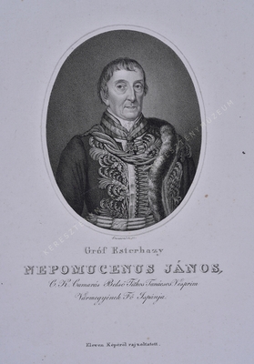 Gróf Esterházy Nepomuk János