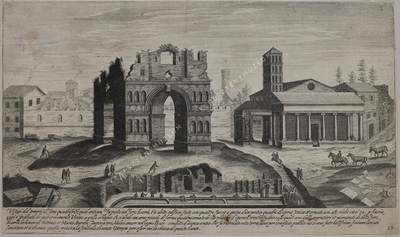 Janus templomának romjai