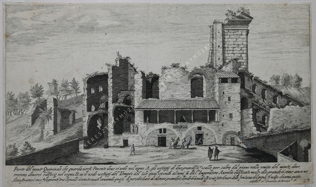 A Quirinale épületromjai