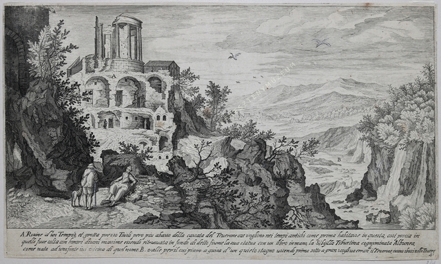 A tiburi Szibilla templomának romja