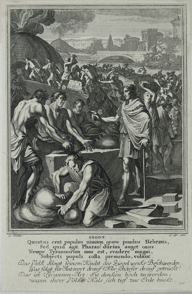 A zsidók nehéz sora Egyiptomban