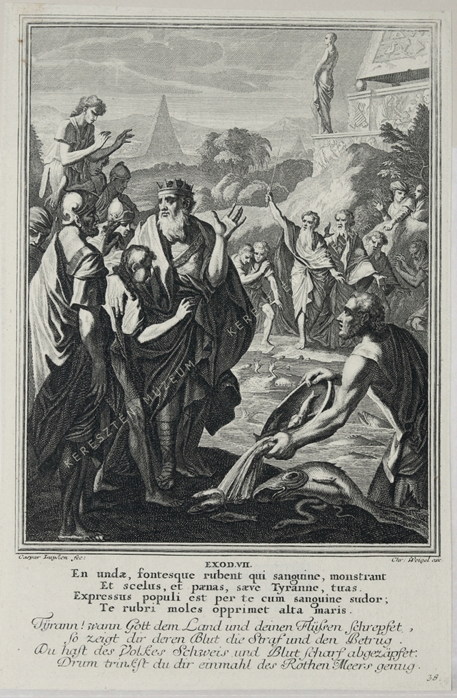 Mózes a folyók vizét vérré változtatja