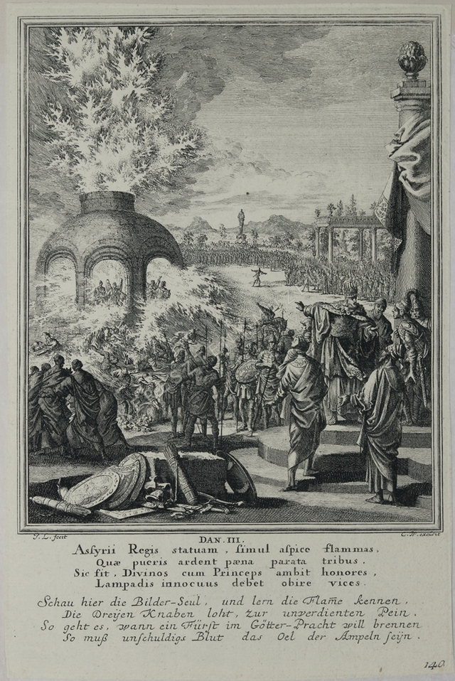 A három ifjú a tüzes kemencében