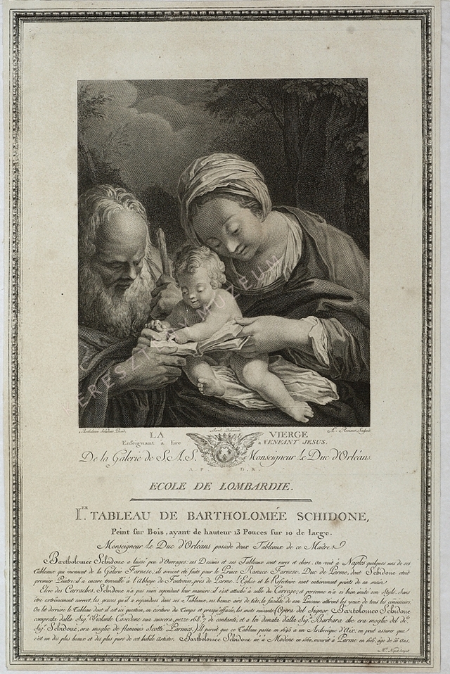 Az olvasni tanuló kis Jézus