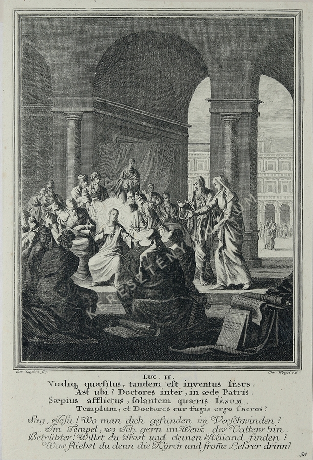 A tizenkét éves Jézus a templomban