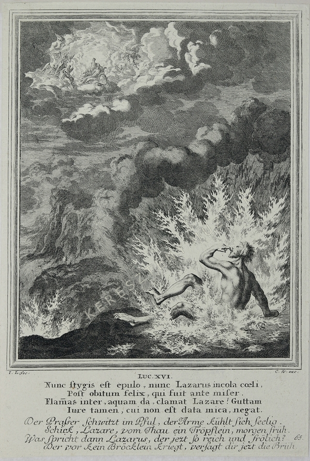 Lázár és a gazdag ember a túlvilágon