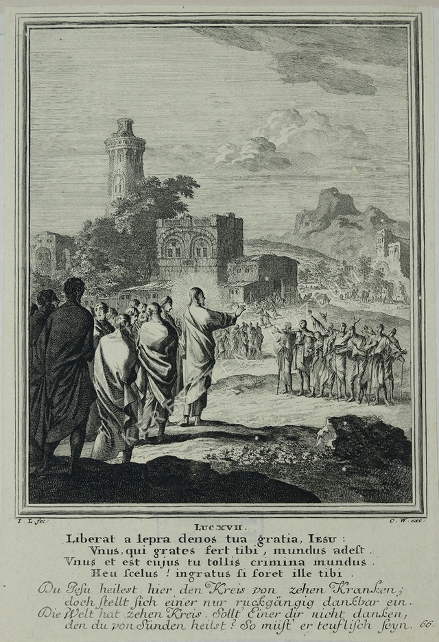 A tíz leprás meggyógyítása