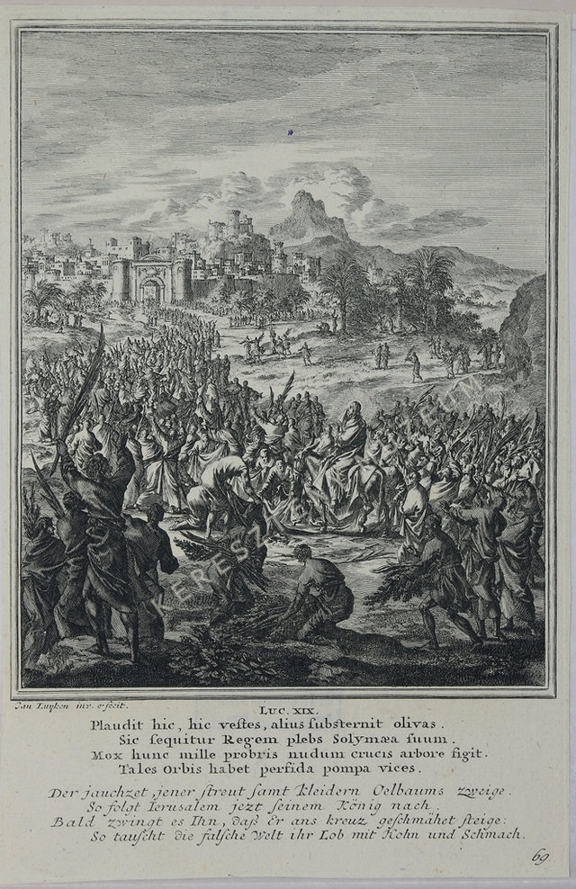 Jézus bevonulása Jeruzsálembe