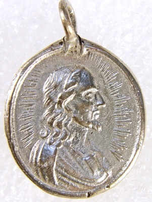 Jézus és Mária érem