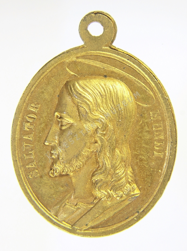 Jézus és Mária érem