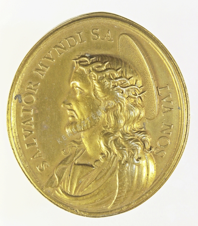 Jézus és Mária érem