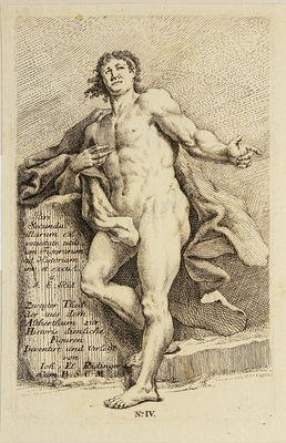 Feliratos sziklatömbre támaszkod...