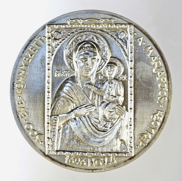 Máriapócsi Madonna emlékérem