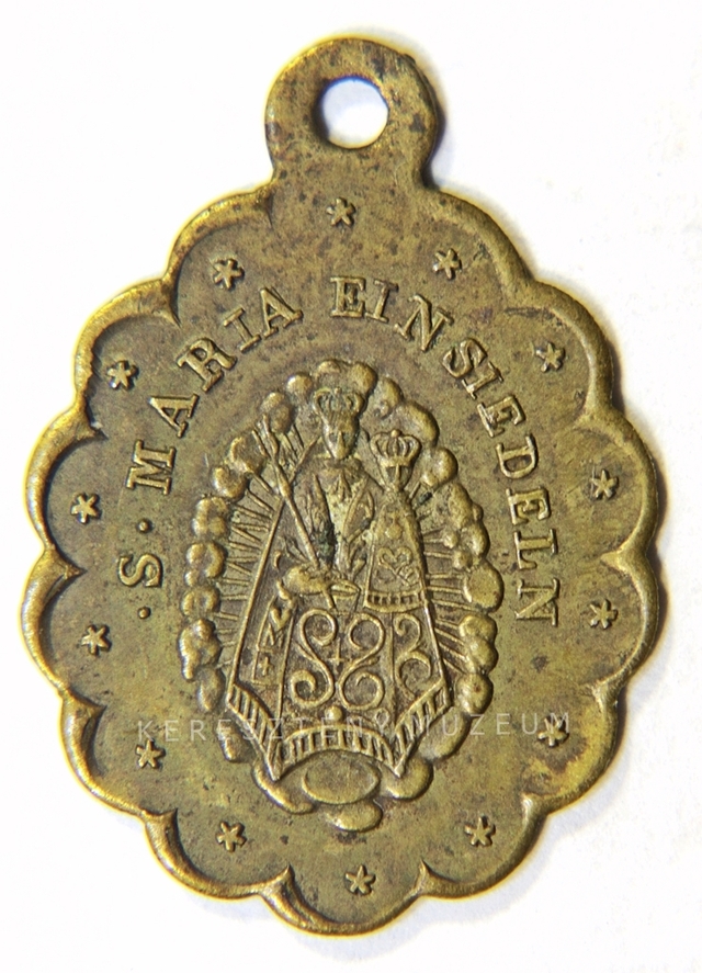 Einsiedeln-i zarándok érem