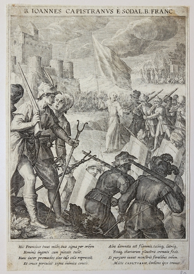 Kapisztrán Szent János katonákat toboroz