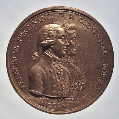 Bourbon I. Ferenc, és Klementina...