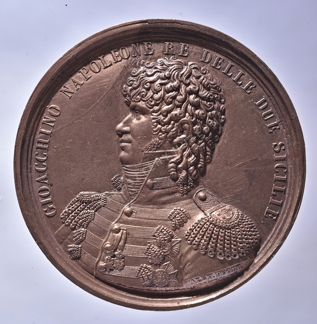 Joachim Murat emlékérme Capri szigetének elfoglalásakor