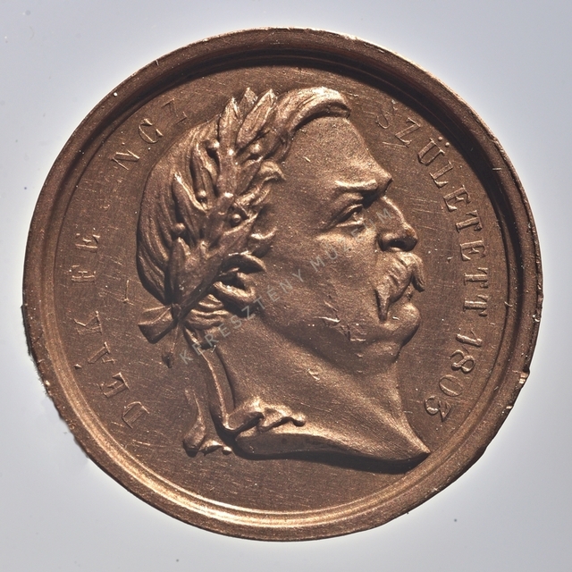 Deák  Ferenc születésének 100. évfordulója kiadott emlékérem