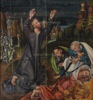 55.65 verso Olajfák hegye. Szárnyasoltár mozgatható szárnytáblájának hétköznapi oldala