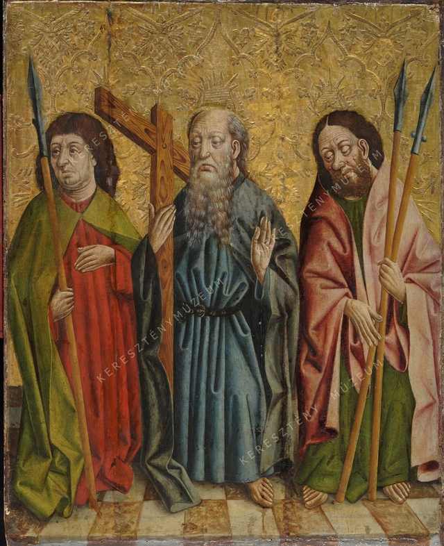 Szent Tamás, Szent András, Szent Mátyás