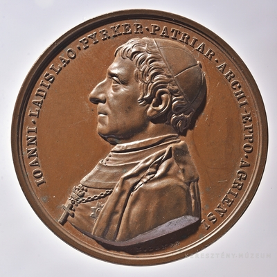 Emlékérem Pyrker János László, e...