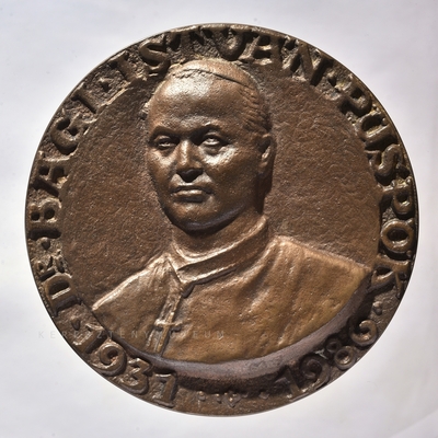 Bagi István püspök emlékérme