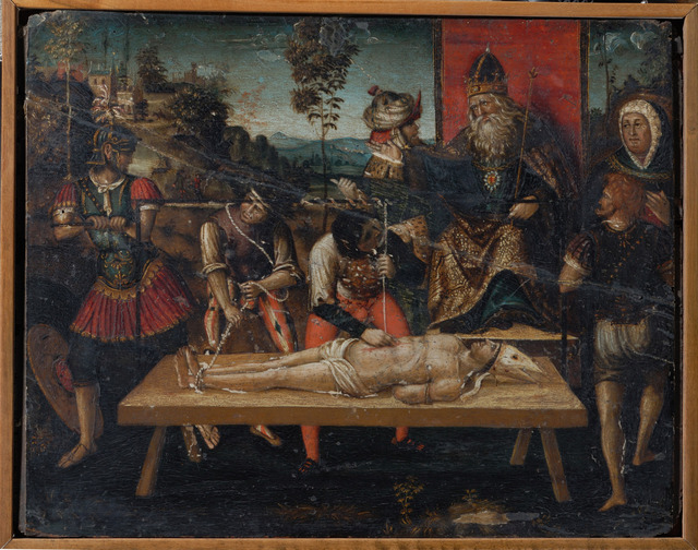 Szent Erasmus vértanúsága