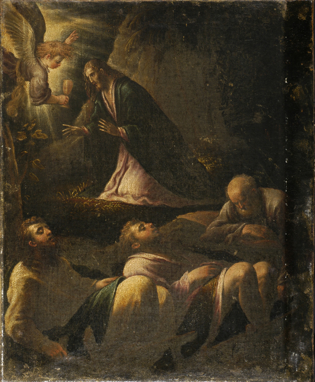 Jézus az Olajfák hegyén