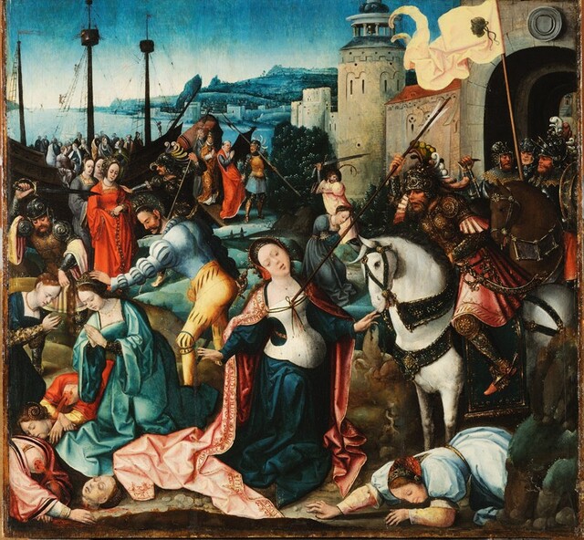 Szent Orsolya és a tizenegyezer szűz vértanúsága