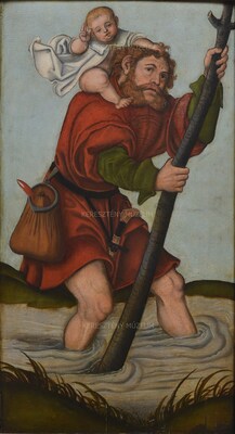 Szent Kristóf a gyermek Jézussal