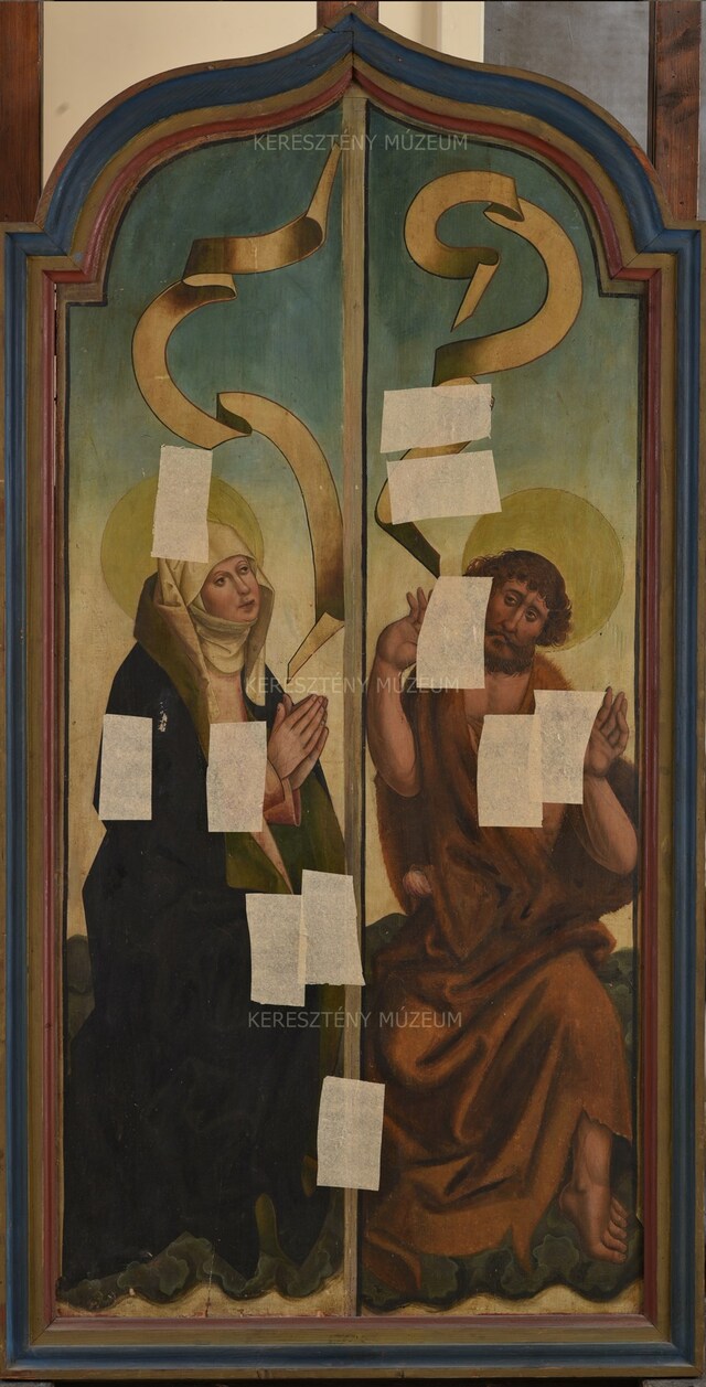 Imádkozó Mária és Keresztelő Szent János