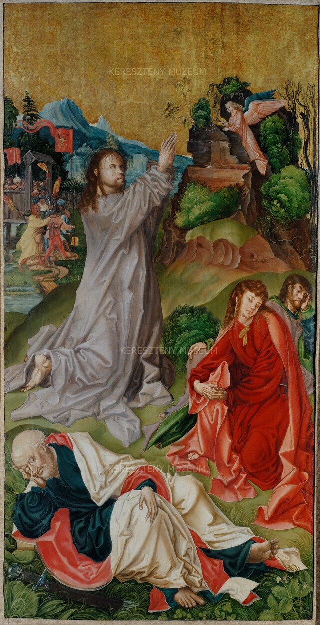 Krisztus az Olajfák hegyén