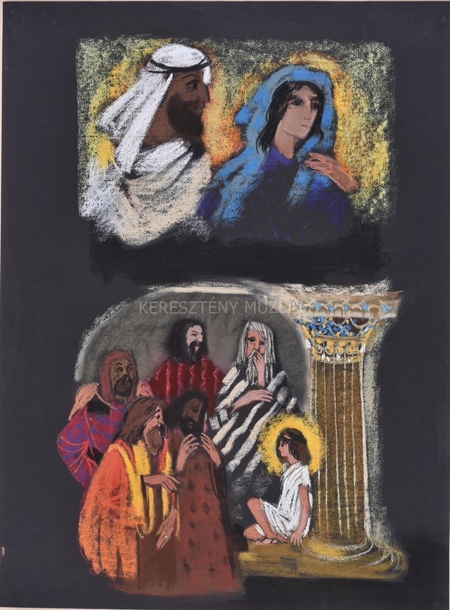 A tizenkét éves Jézus a templomban