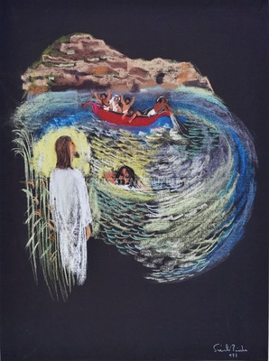 Jézus a Tiberias tavánál