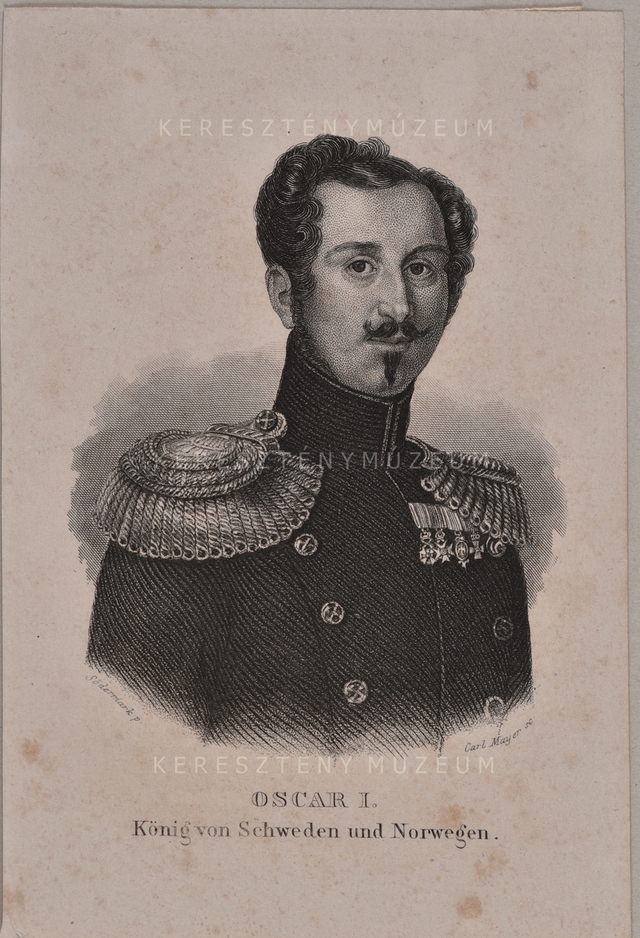 I. Oszkár, Svédország és Norvégia királya