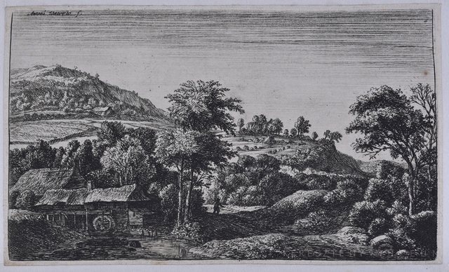 Vízimalom a hegy lábánál