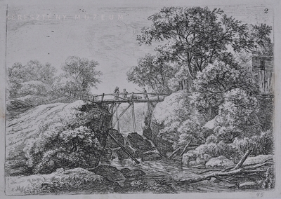 Kis fahíd két szikla között