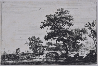 Négy ember a kőhídon