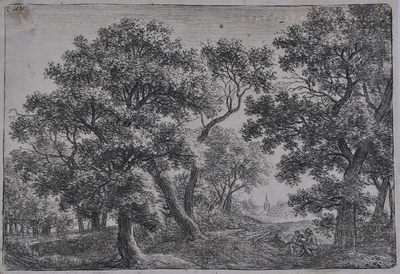 Férfi és nő a tölgyfa lábánal