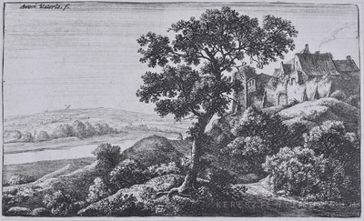 Falu a domb tetején