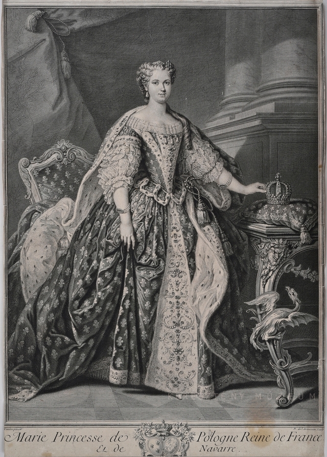 Marie Leszczynska lengyel hercegnő, francia királyné