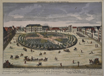 V. Keresztély lovasszobra Koppen...