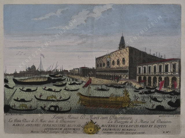 Velence, a Piazzetta a Bucintoróval