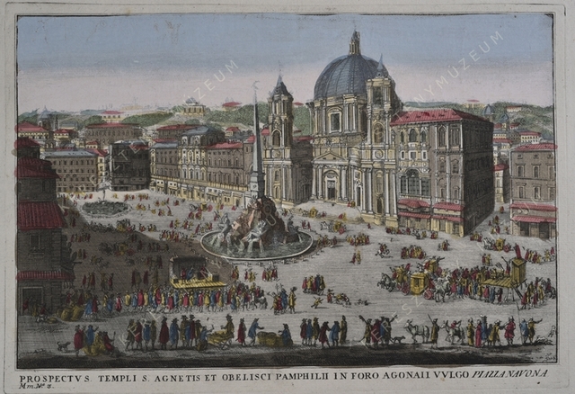 A Sant'Agnese in Agone a Piazza Navonán