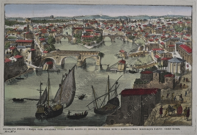 A Ponte Rotto és a Tiberis-sziget