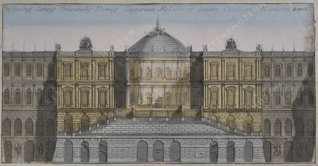 A császári palota keleti homlokzata