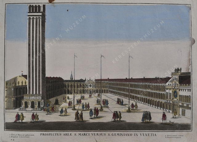 A velencei Szent Márk tér a Campanilével